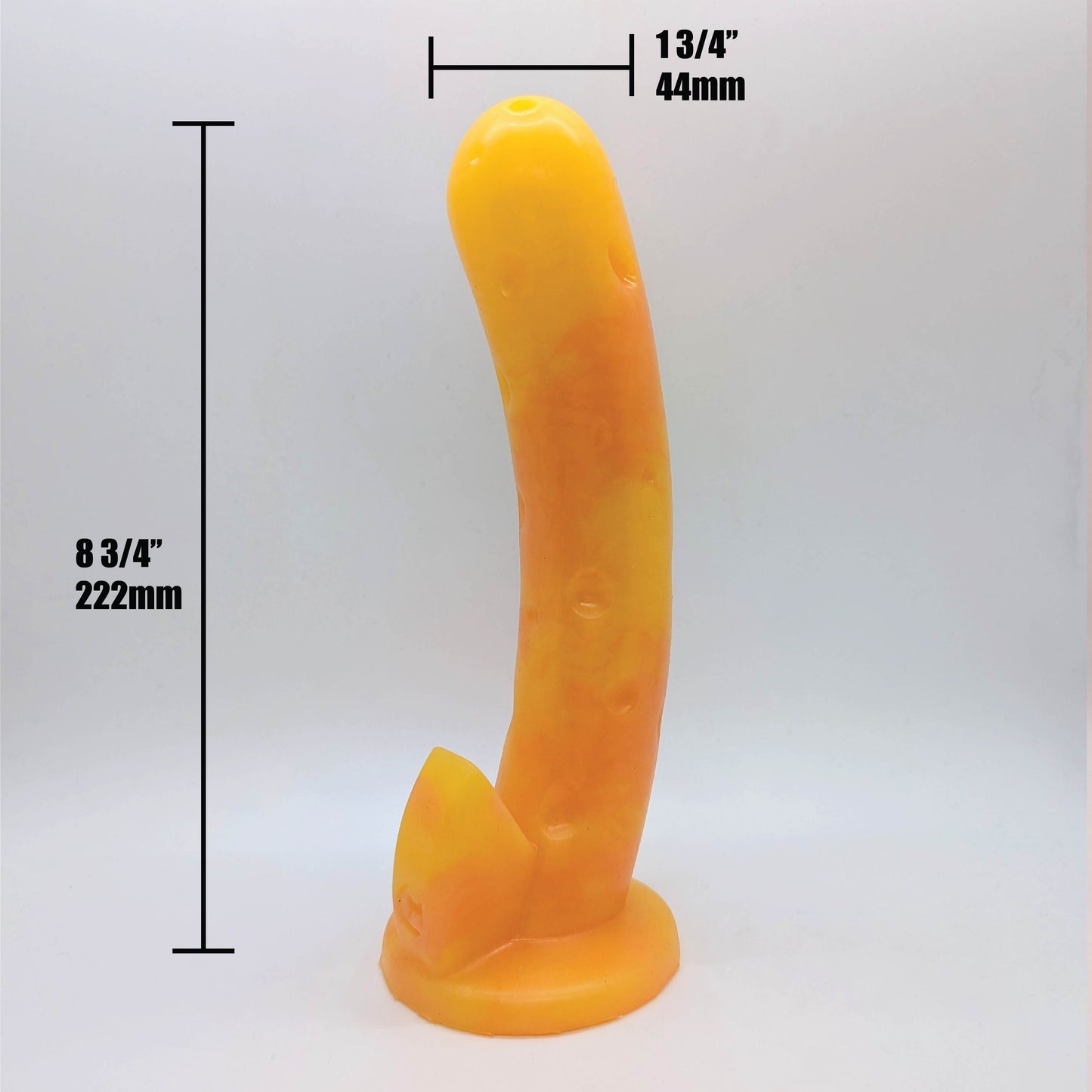 Cheese 8.75" Silicone Dildo