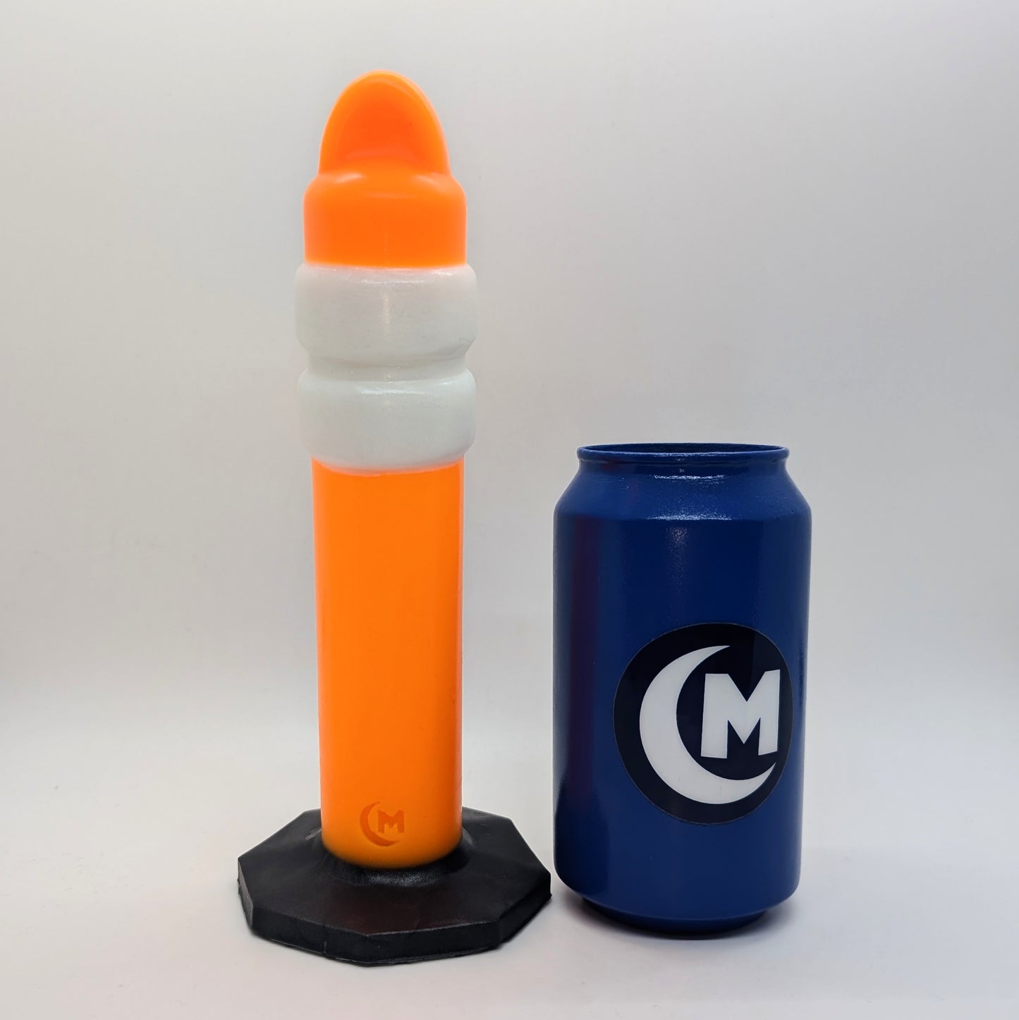 Traffic Delineator 8.5" Silicone Dildo