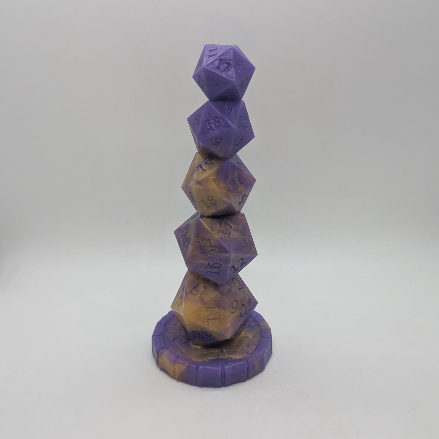 D20 7" Silicone Dildo
